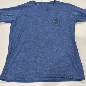 Patagonia Women's Blue Heather Short Sleeve Tee
